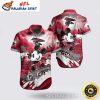 Lush Red Atlanta Falcons Tropical Flora NFL Hawaiian Shirt
