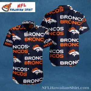 Midnight Pride Denver Broncos All-Over Print Hawaiian Shirt
