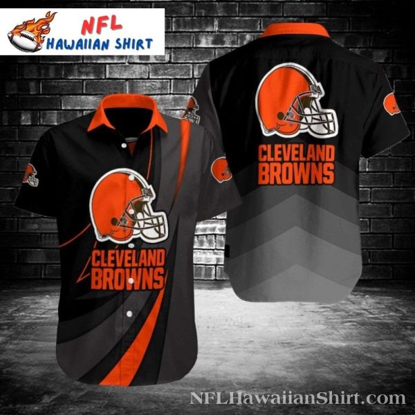 Midnight Rush Cleveland Browns Aloha Shirt – Sharp Contrast Edition