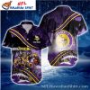 Lucky Charm Minnesota Vikings Clover Field Hawaiian Shirt
