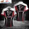 NFL Atlanta Falcons Metal Pattern Personalized Hawaiian Shirt