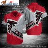 NFL Atlanta Falcons Metal Pattern Personalized Hawaiian Shirt