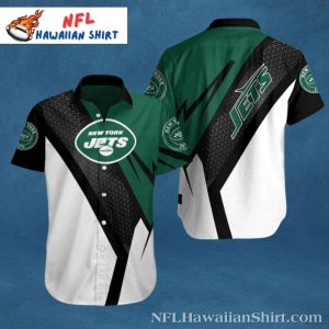 Monochrome Playbook NY Jets Hawaiian Shirt