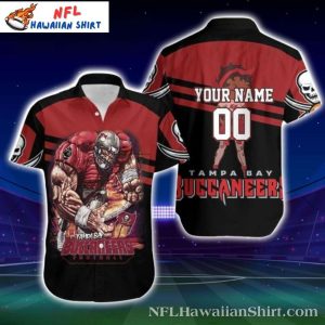 Muscle And Hustle – Tampa Bay Buccaneers Power Play Hawaiian Shirt