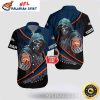 Milf High Football – Personalized Denver Broncos Hawaiian Shirt With Floral Accents