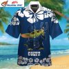 Pristine Petals Indianapolis Colts Hawaiian Shirt – Classic Floral Fanfare