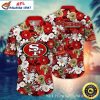 NFL San Francisco 49ers Metal Pattern Personalized Hawaiian Shirt