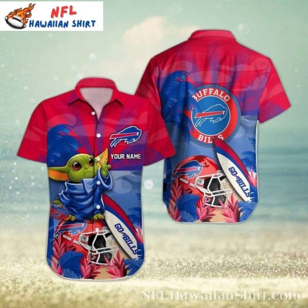 NFL Baby Yoda Hawaiian shirt – Personalized Hawaiian Bills Shirt