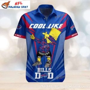 NFL Bart Simpson Buffalo Bills Hawaiian Shirt