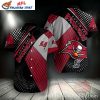 Midnight Mascot March – Personalized NFL Buccaneers Hawaiian Shirt