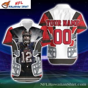 NFL Buccaneers Quarterback Dream Tom Brady Tropical Hawaiian Shirt