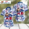 NFL Buffalo Bills Sunset Palms Hawaiian Shirt