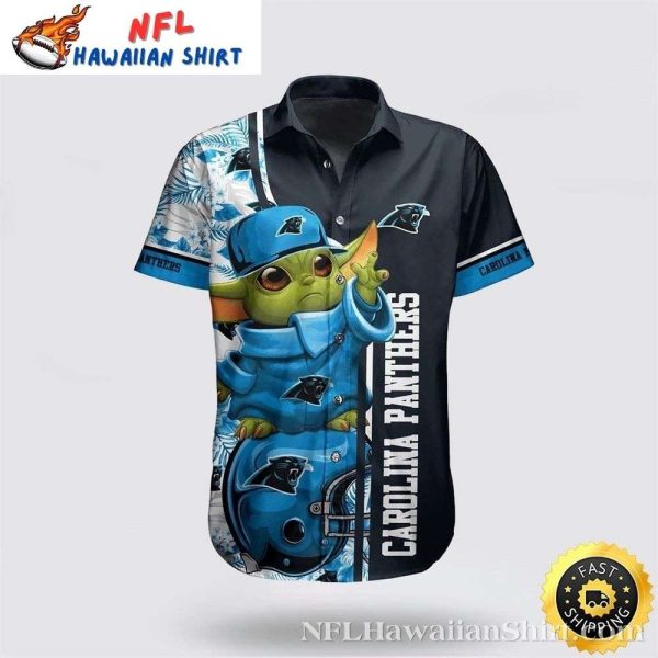 NFL Carolina Panthers Hawaiian Shirt – Baby Yoda Magic Design