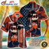 Milf High Football – Personalized Denver Broncos Hawaiian Shirt With Floral Accents