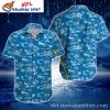 Military Olive Detroit Lions Dad Fan Hawaiian Shirt