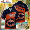 Navy Elegance Bears Pattern – Hawaiian Chicago Bears Shirt