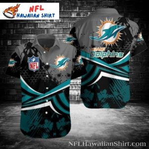 NFL Miami Dolphins Logo Print Aloha Spirit Hawaiian Shirt – Fan’s Choice