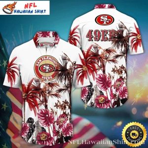 NFL San Francisco 49ers Palm Tree Tropical Hawaii Shirt