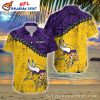 Paradise Escape NFL Hawaiian Vikings Shirt