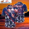 New York Giants Halloween Jason Voorhees Hawaiian Shirt