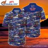 New York Giants Red White And Blue Swagger Hawaiian Shirt