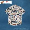 NFL Denver Broncos Metal Pattern Personalized Hawaiian Shirt