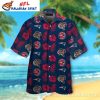 New England Patriots Americana Hibiscus Hawaiian Shirt