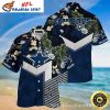 Naval Starry Night Dallas Cowboys Hawaiian Shirt – Tiki And Pineapple Splash