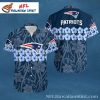 New England Patriots Contrast Brush Hawaiian Shirt – Bold Strokes And Team Pride