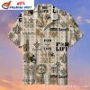 New Orleans Saints Palm Sunset NFL Saints Hawaiian Shirt