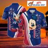 New York Giants Fan Pride Floral Night Hawaiian Shirt