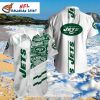 Jetsetters’ Disney Adventure – NY Jets Hawaiian Shirt With Mickey Graphic