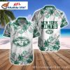 New York Jets Logo Print Hawaiian Shirt – Baby Yoda Edition