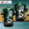 New York Jets Logo Print Hawaiian Shirt – Realtree Hunting Edition