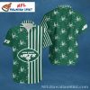 New York Jets Paradise Flora Hawaiian Shirt – NY Jets Aloha Shirt With Lush Floral Print