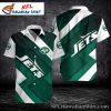 Personalized Military Honor NY Jets Service Aloha Shirt