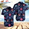 Nightshade Floral Skull Customizable Dallas Cowboys Aloha Shirt