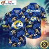 Mom’s MVP Los Angeles Rams Hawaiian Shirt – Touchdown Tropical Style