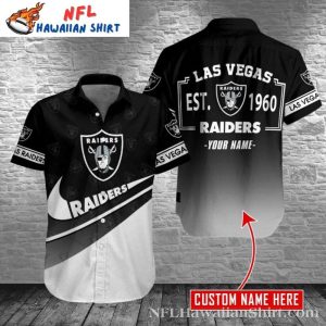 Nike Las Vegas Raiders Est 1960 Custom Name Hawaiian Shirt