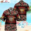 Niners Gearhead Red Machination Custom Name Hawaiian Shirt