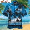 Oceanic Blue Floral Detroit Lions Hawaiian Shirt For Men