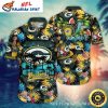 Packers Dynamic Play Green Gold Abstract Hawaiian Shirt