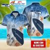 NFL Seattle Seahawks Night Game Camo Custom Hawaiian Shirt