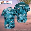 Floral Paradise Philadelphia Eagles Hawaiian Shirt