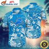 Night Bloom Lions Custom Name Tropical Hawaiian Shirt