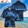 Oceanfront Titan – Tennessee Titans Wave Crest Aloha Shirt