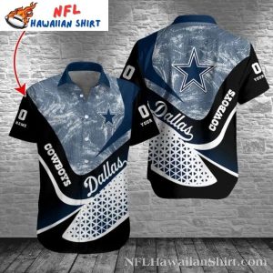 Oceanic Fade Dallas Cowboys Tropical Hawaiian Shirt