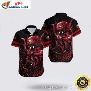 Octopus Monster 49ers Spirit – San Francisco 49ers Hawaiian Shirt