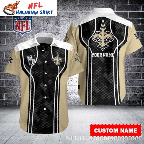 Official Gridiron Gold – NFL Hawaiian New Orleans Saints Shirt