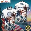 NFL Seattle Seahawks Jungle Roar Customizable Hawaiian Shirt